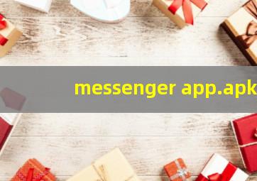 messenger app.apk